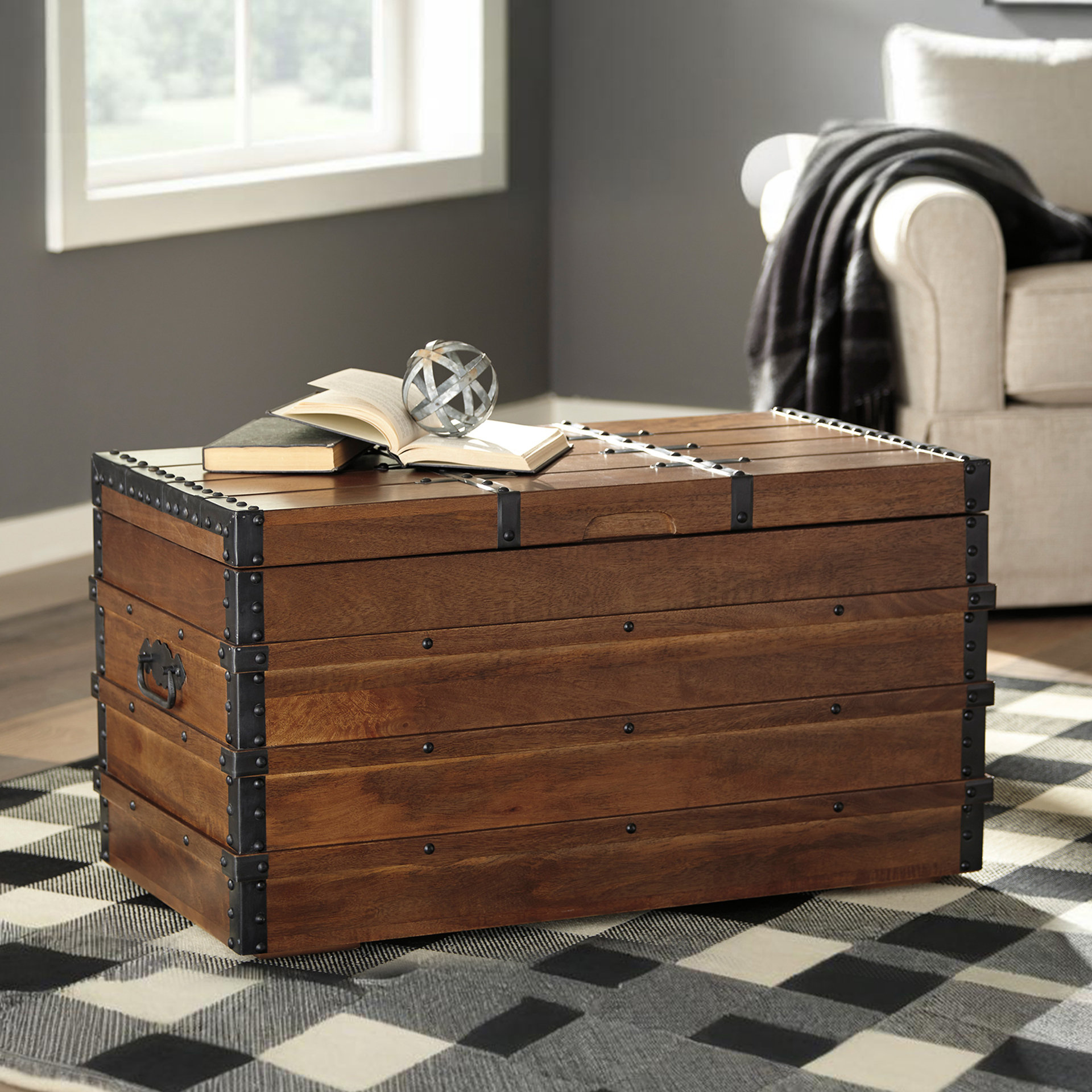 Williston Forge Sosebee Storage Trunk & Reviews | Wayfair
